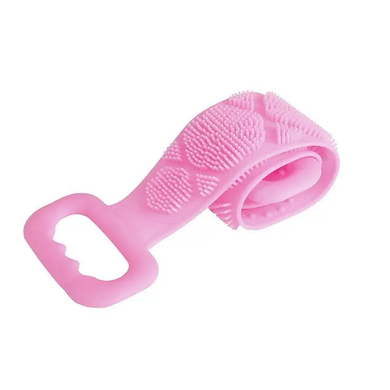PuraSkin 360 – L'accessoire de douche double face pour exfolier et masser votre corps