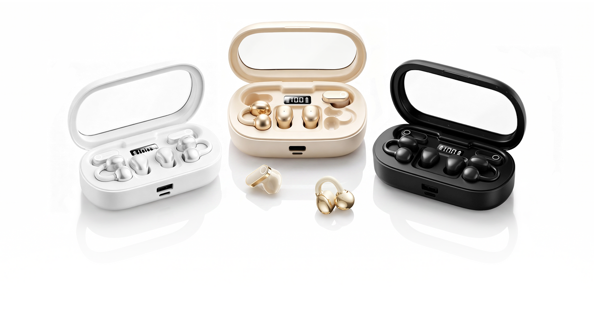 OmniBuds – Le trio d'écouteurs polyvalents pour sport, sommeil et bureau