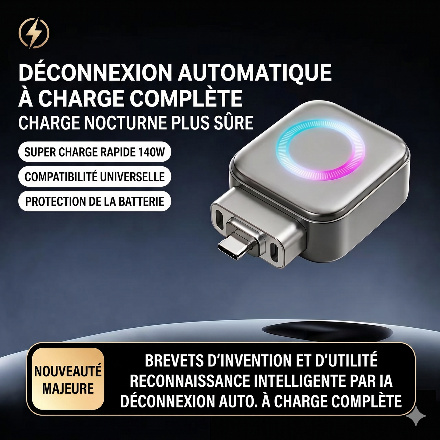 AutoPlug – L'adaptateur intelligent à déconnexion automatique pour prolonger la durée de vie de vos batteries