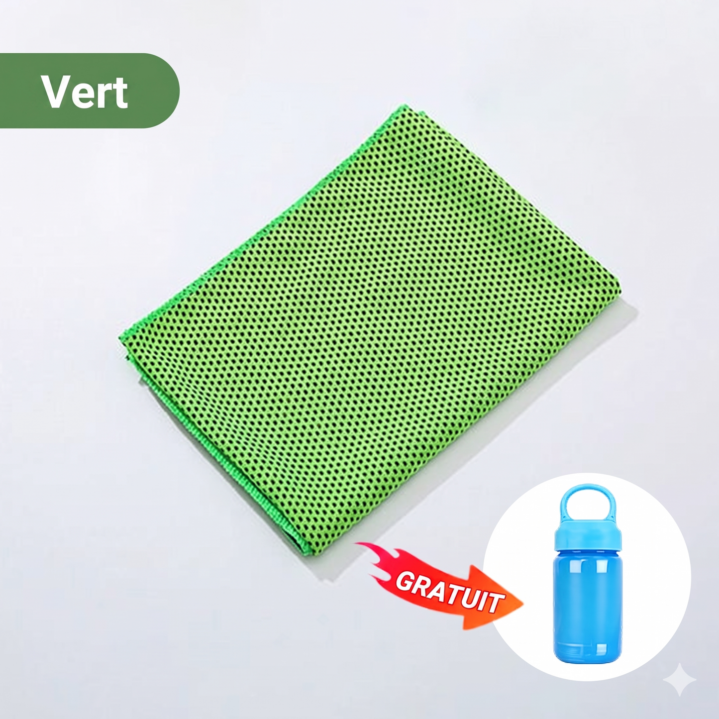 CoolTowel – La serviette rafraîchissante portable et réutilisable