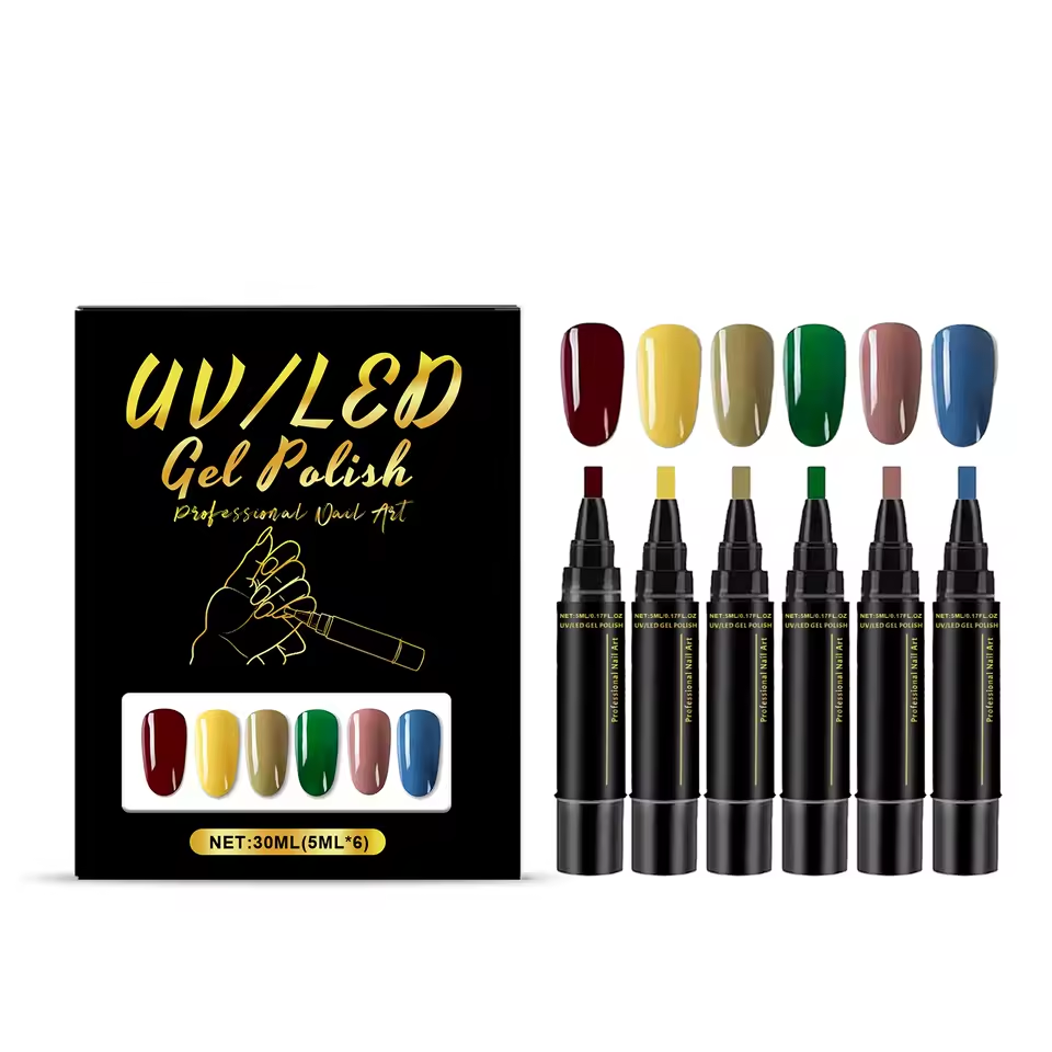 SalonPen – Stylo gel 3-en-1 révolutionnaire, Application ultra-précise à domicile