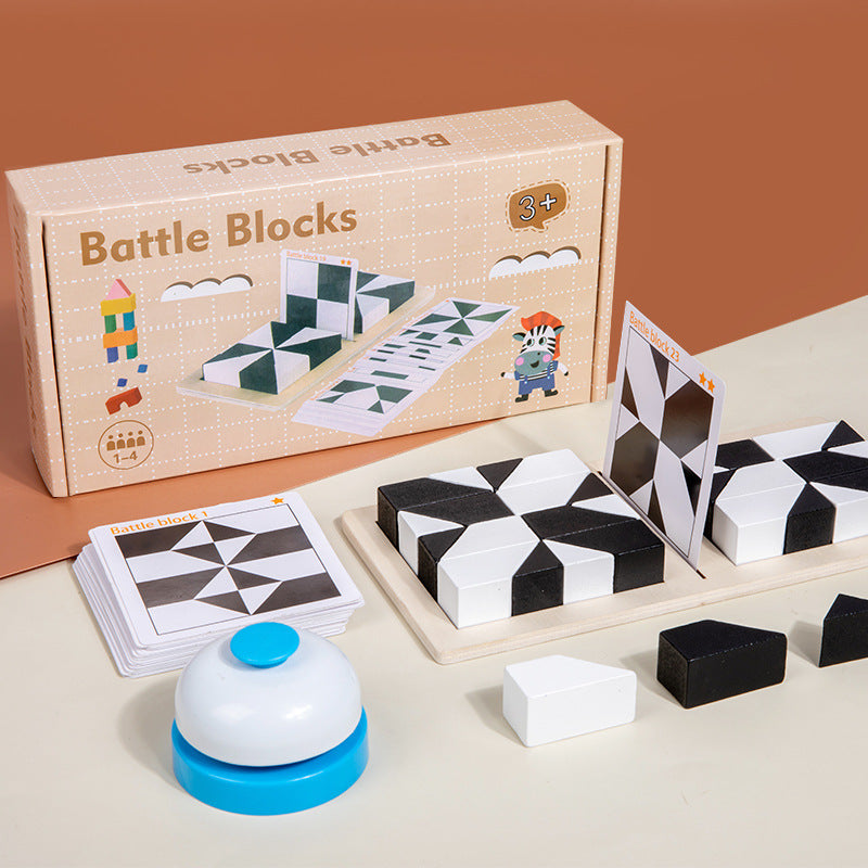 CubixMind – Le jeu de blocs cachés en bois pour booster la pensée spatiale