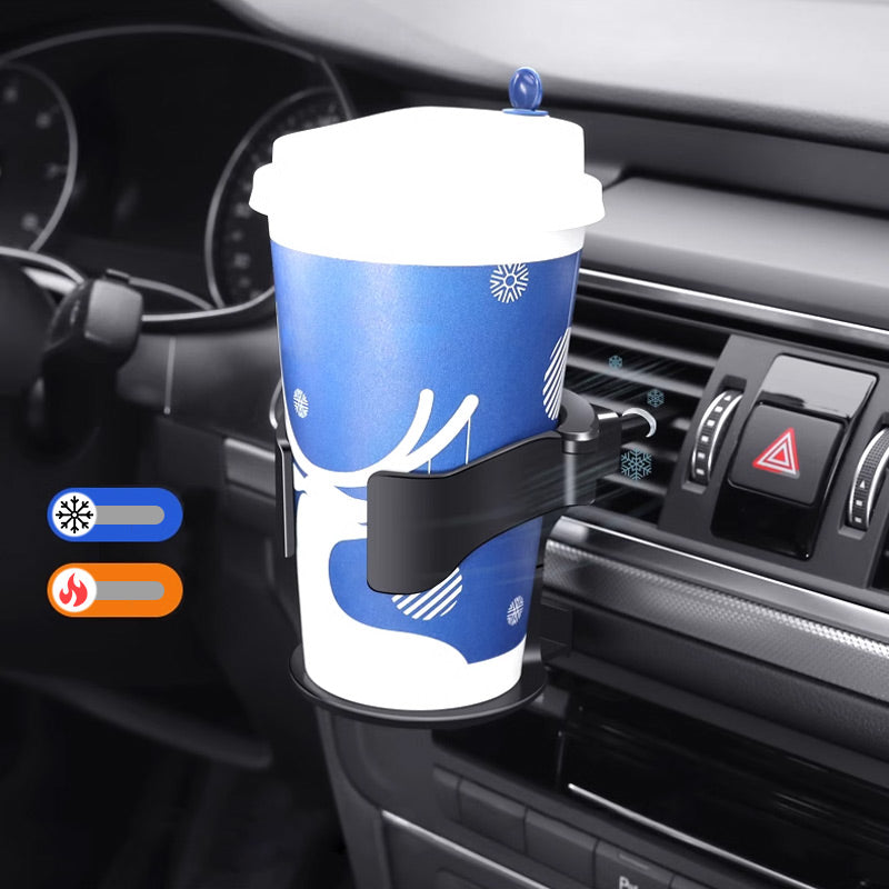 AutoGrip – Le porte-gobelet de voiture ajustable à une seule main