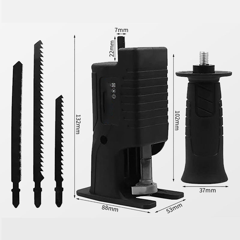 DrillCut Pro – L'adaptateur de scie sabre robuste pour transformer votre perceuse