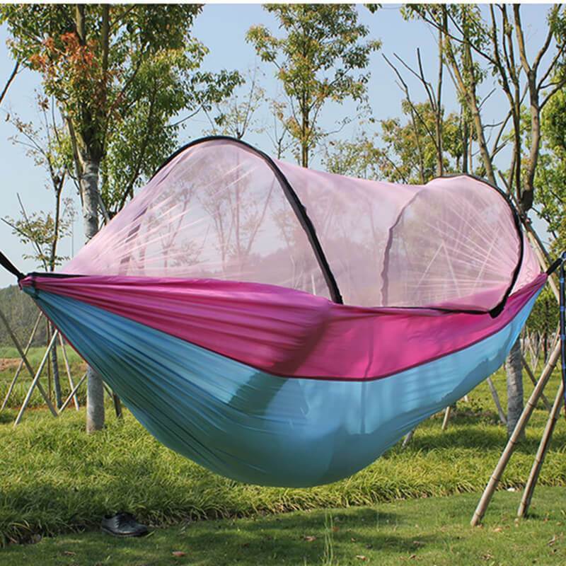 CielAbris – Le hamac de camping avec moustiquaire intégrée pour des nuits paisibles et confortables à la belle étoile