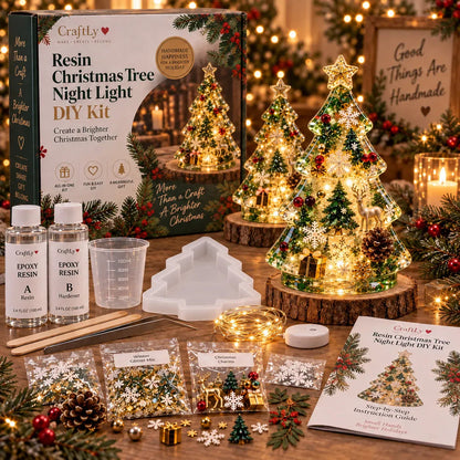 ResinTree – La veilleuse sapin de Noël DIY en résine