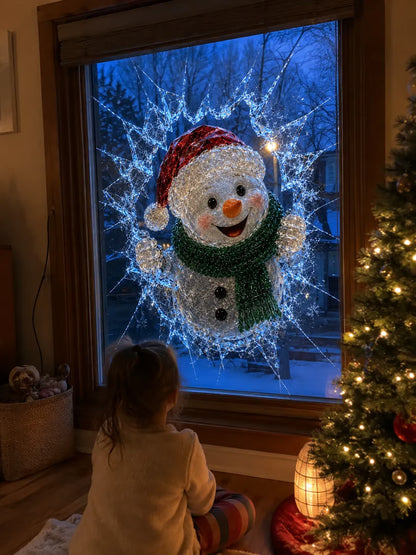 MagicWindow – L'autocollant 3D illusion de Noël pour vitres