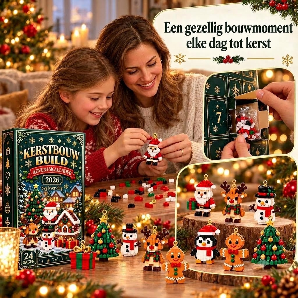 AdventBrick – Les 24 décorations de sapin en briques