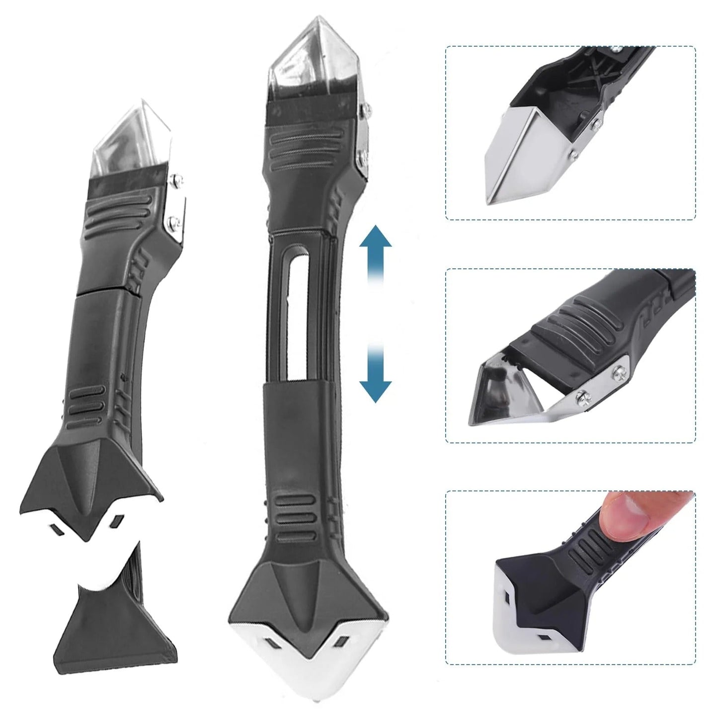 CaulkMaster 3-en-1 – L'outil multifonction pour retirer et lisser vos joints sans effort