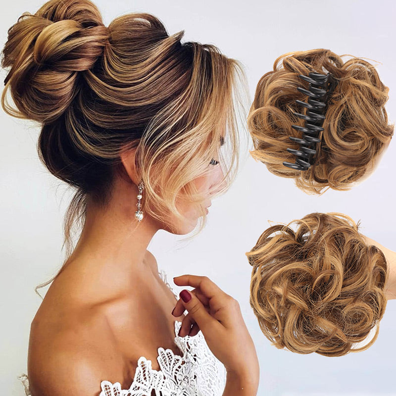 EasyBun 360 – Le postiche chignon rapide et invisible à clip