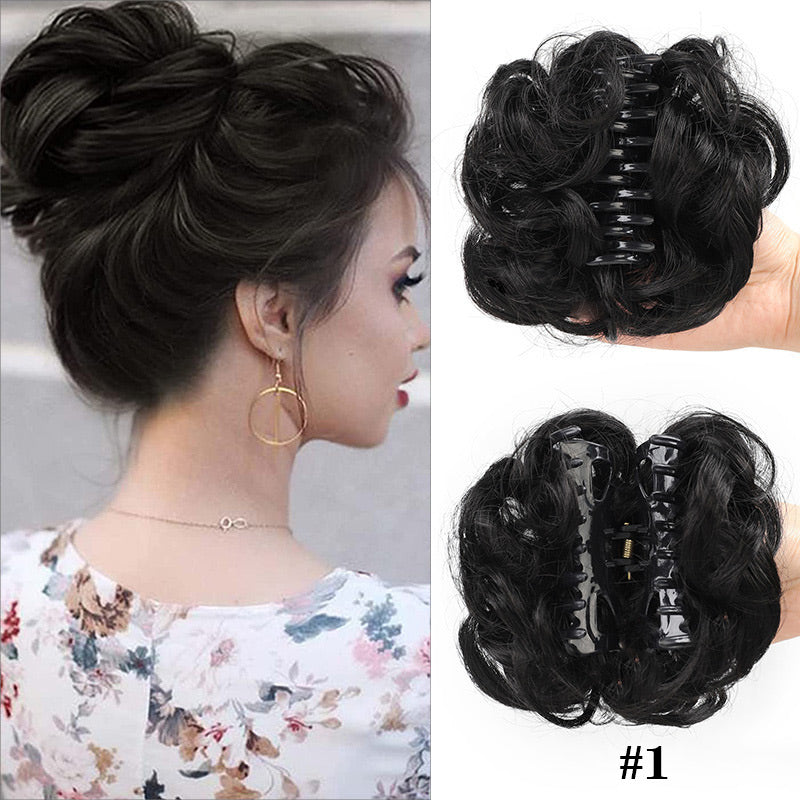 EasyBun 360 – Le postiche chignon rapide et invisible à clip