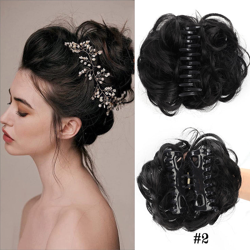 EasyBun 360 – Le postiche chignon rapide et invisible à clip
