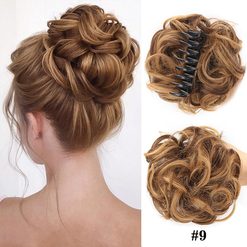 EasyBun 360 – Le postiche chignon rapide et invisible à clip