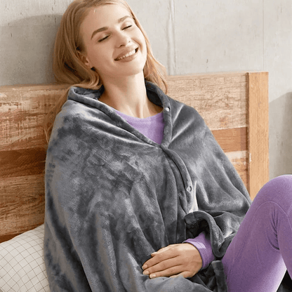 ThermaCloud Max – La cape chauffante nomade effet nuage