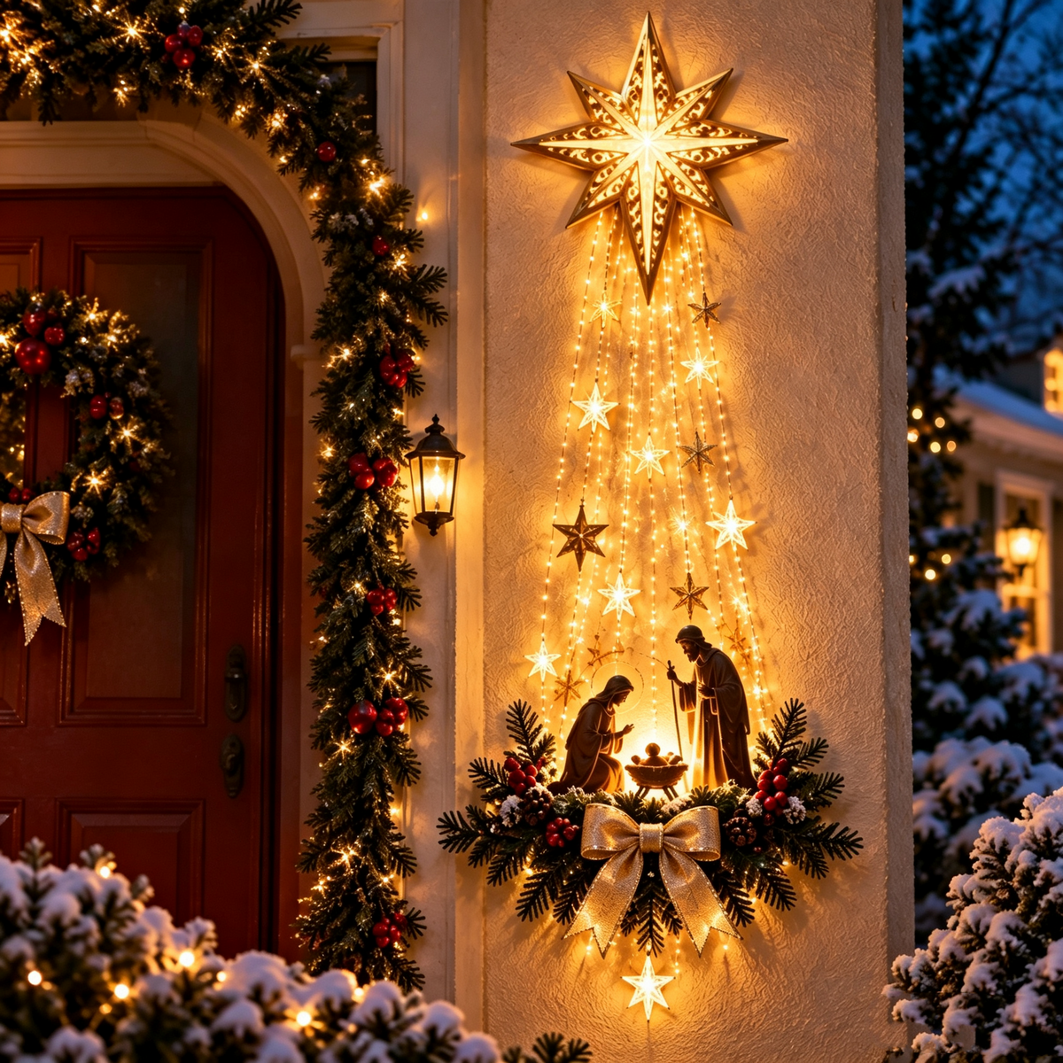 HolyLight 360 – L'Étoile de Bethléem illuminée pour un Noël paisible