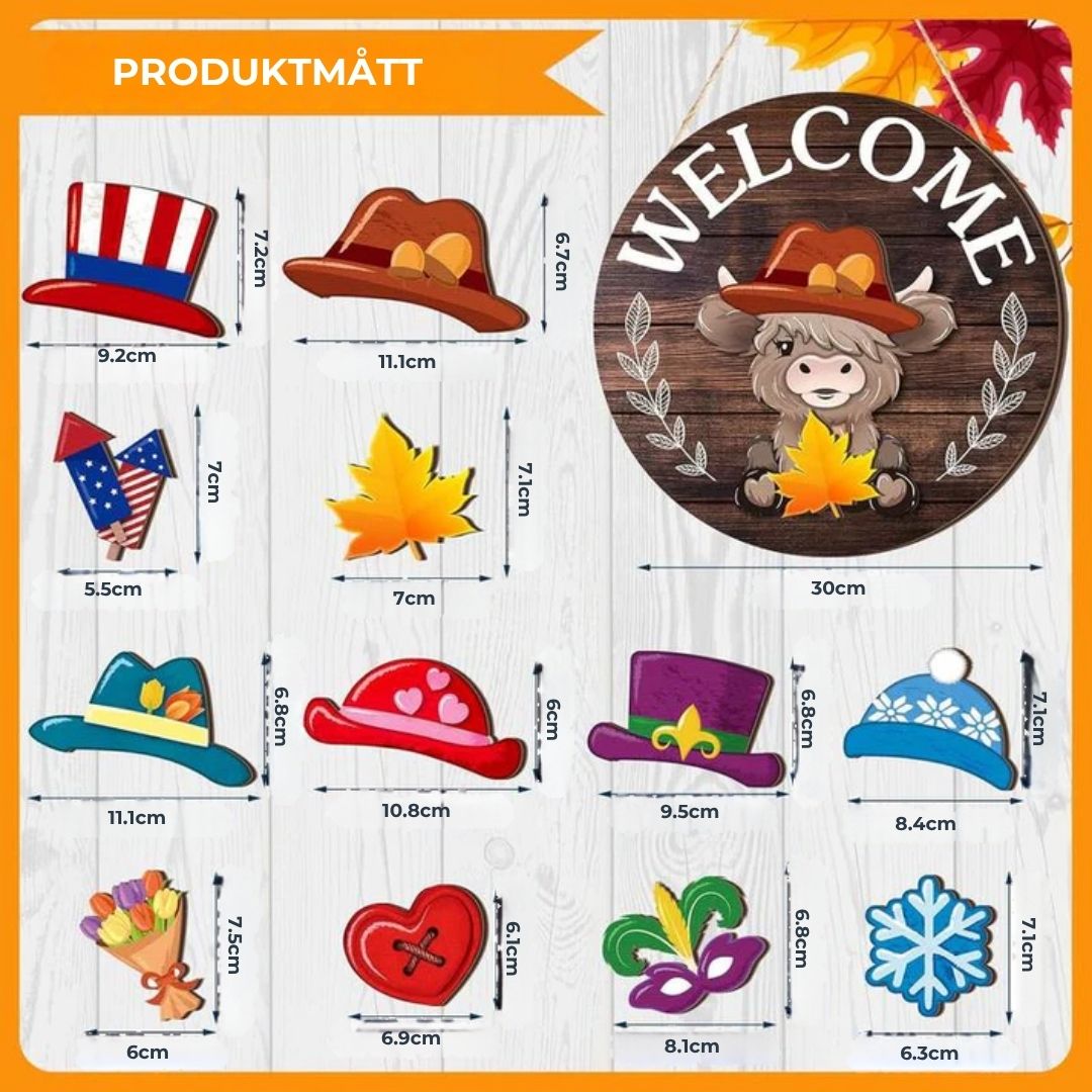 FestiSign – 34 éléments festifs pour célébrer chaque occasion