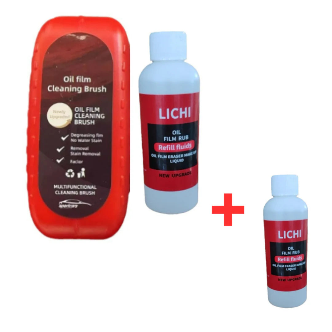 ClearVision™ – Élimine l'huile et repousse la pluie en un geste