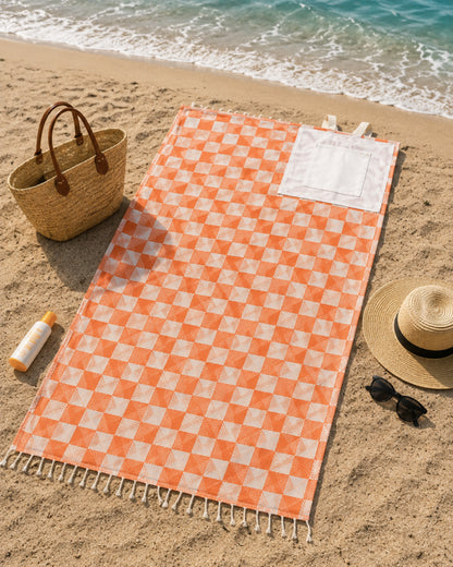 BeachMate Transform – Le sac-serviette 2-en-1 qui allège vos journées d'été