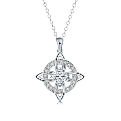 WitchKnot Mystic – Le collier nœud de sorcière avec votre pierre de naissance