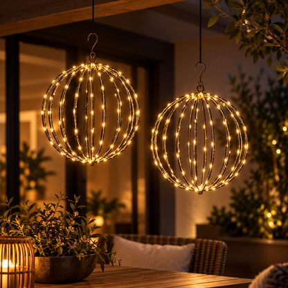 MagicGlobe – La boule décorative suspendue intérieur et extérieur