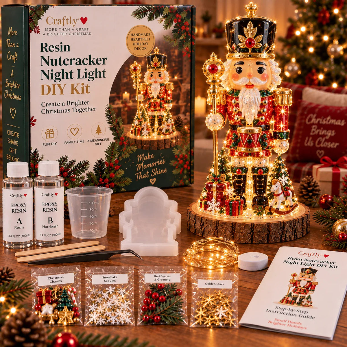 ResinTree – La veilleuse sapin de Noël DIY en résine