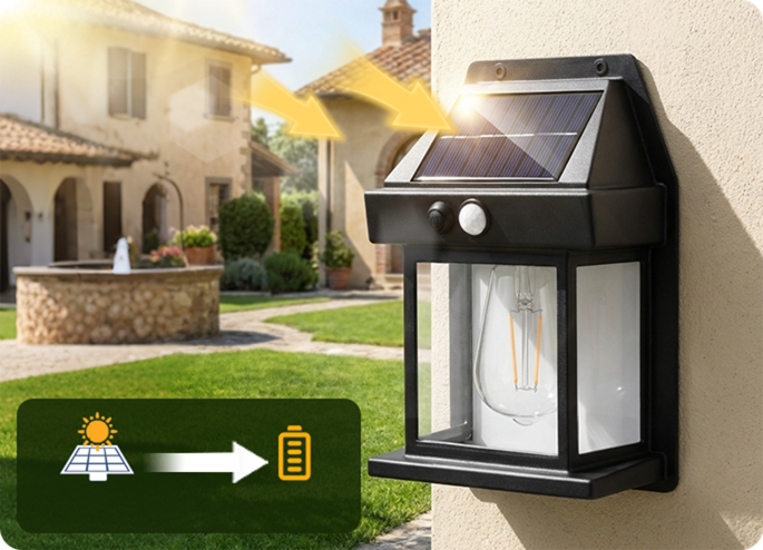 AutoLum™ – Autonomie nocturne intelligente 12h sans fil