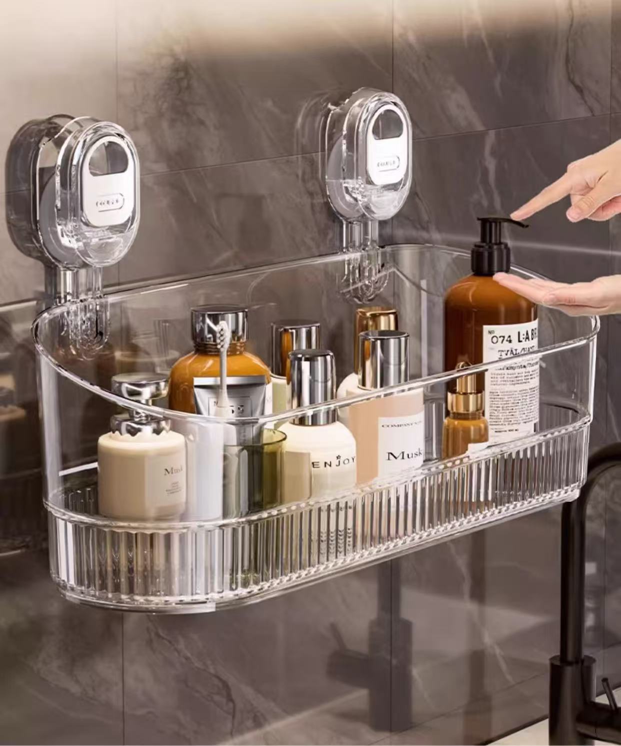 Étagère Murale™ – Sans perçage, fixation ultra-forte   （Lot de 2 pièces ）