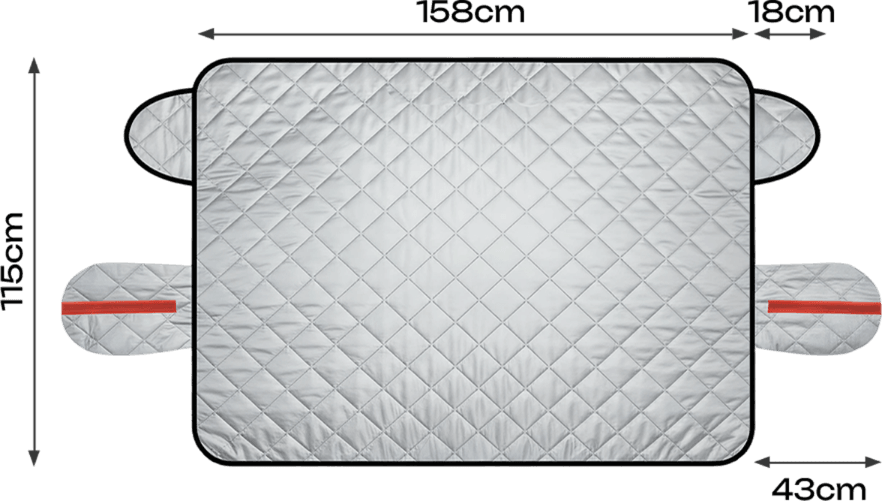 FrostGuard – La bâche de pare-brise magnétique anti-givre