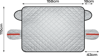 FrostGuard – La bâche de pare-brise magnétique anti-givre