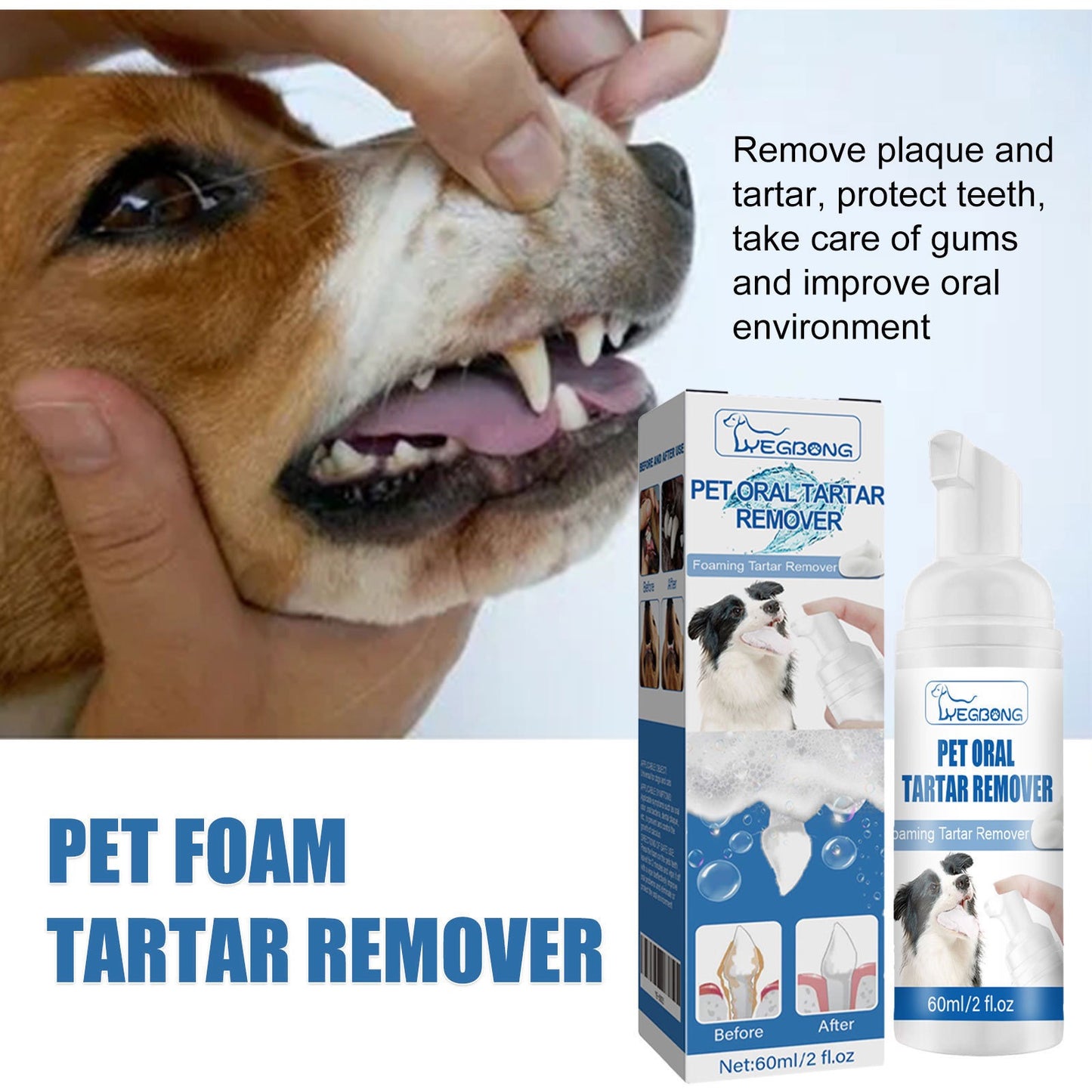 OmniPet™ – Spray de soins buccaux pour chiens et chats