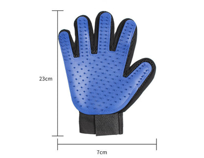 SoftPelage™ – Gants de massage en silicone souple pour l'épilation des poils d'animaux
