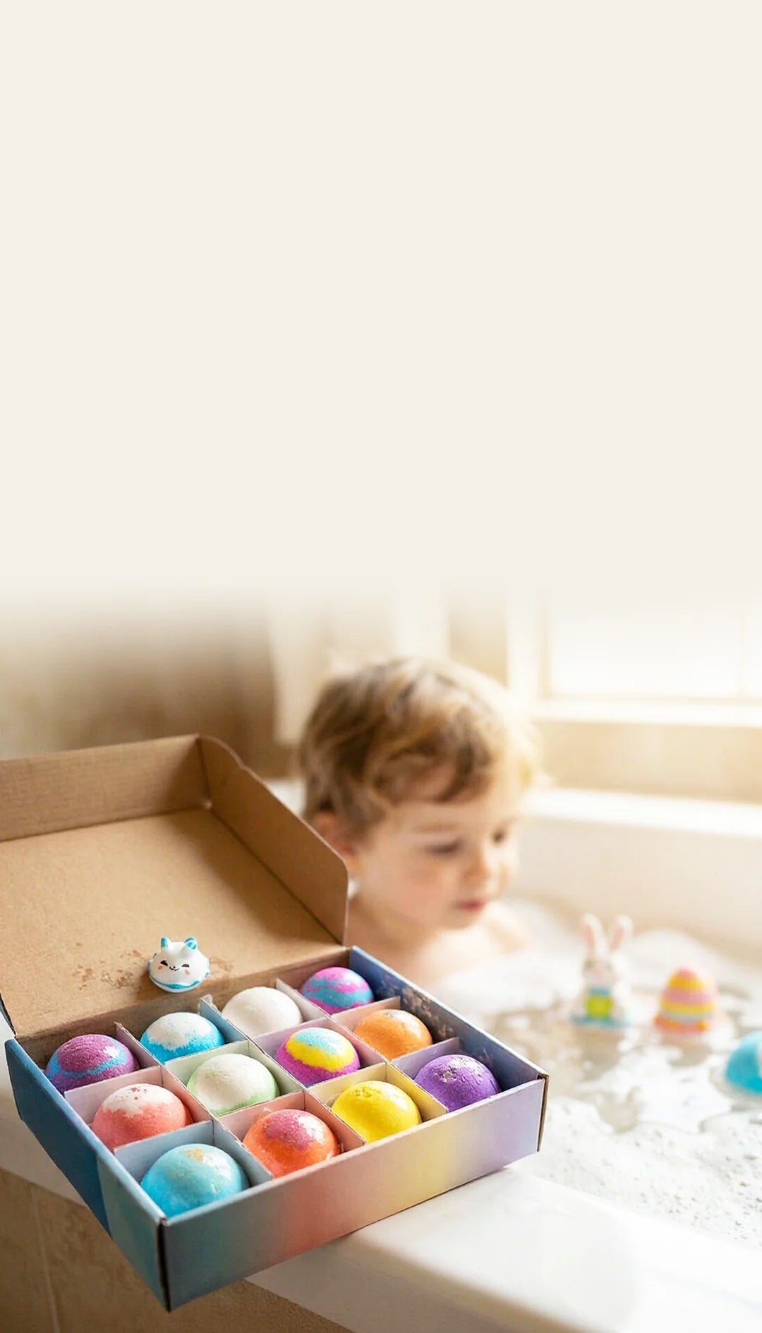 BulleMagique™ – 12 bombes colorées pour transformer l'heure du bain