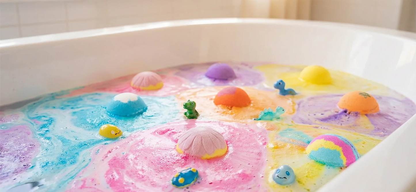 BulleMagique™ – 12 bombes colorées pour transformer l'heure du bain
