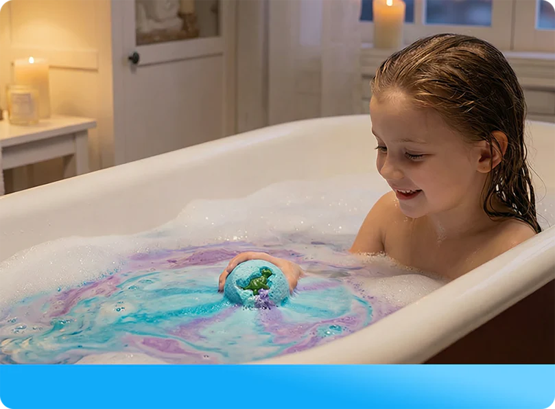 BulleMagique™ – 12 bombes colorées pour transformer l'heure du bain