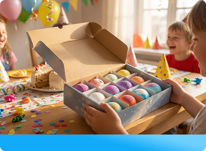 BulleMagique™ – 12 bombes colorées pour transformer l'heure du bain