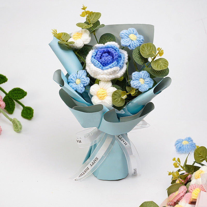 ÉternelleMaille™ – Bouquet fait main à la beauté intemporelle