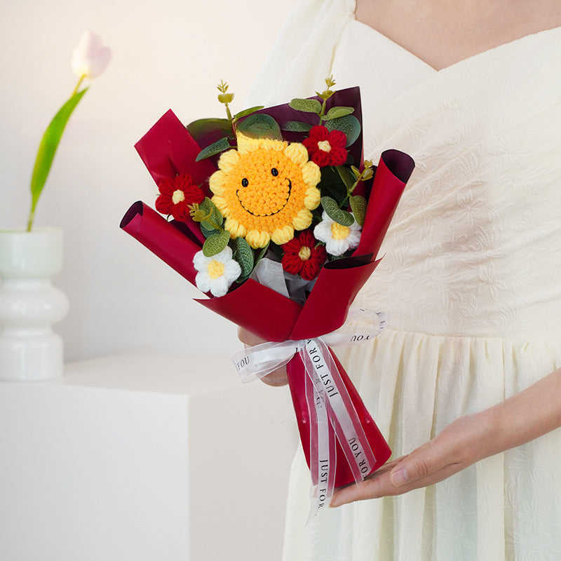 ÉternelleMaille™ – Bouquet fait main à la beauté intemporelle