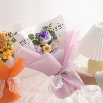 ÉternelleMaille™ – Bouquet fait main à la beauté intemporelle