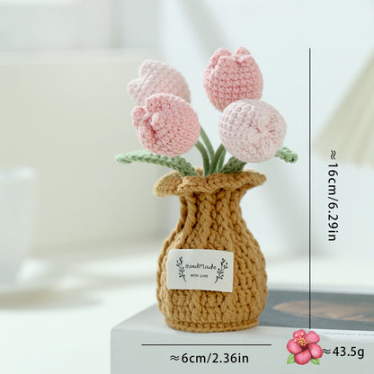 ÉternelleMaille™ – Bouquet fait main à la beauté intemporelle