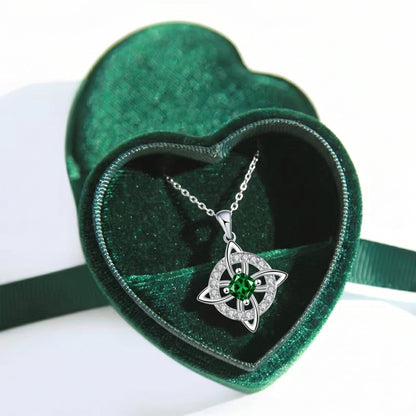 WitchKnot Mystic – Le collier nœud de sorcière avec votre pierre de naissance