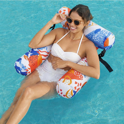 AquaLoung – Le siège ergonomique avec porte-gobelet intégré pour un confort chic et absolu sur l'eau