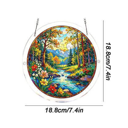 CrystalBird Pro – Un puzzle attrape-soleil coloré en acrylique pour illuminer votre intérieur