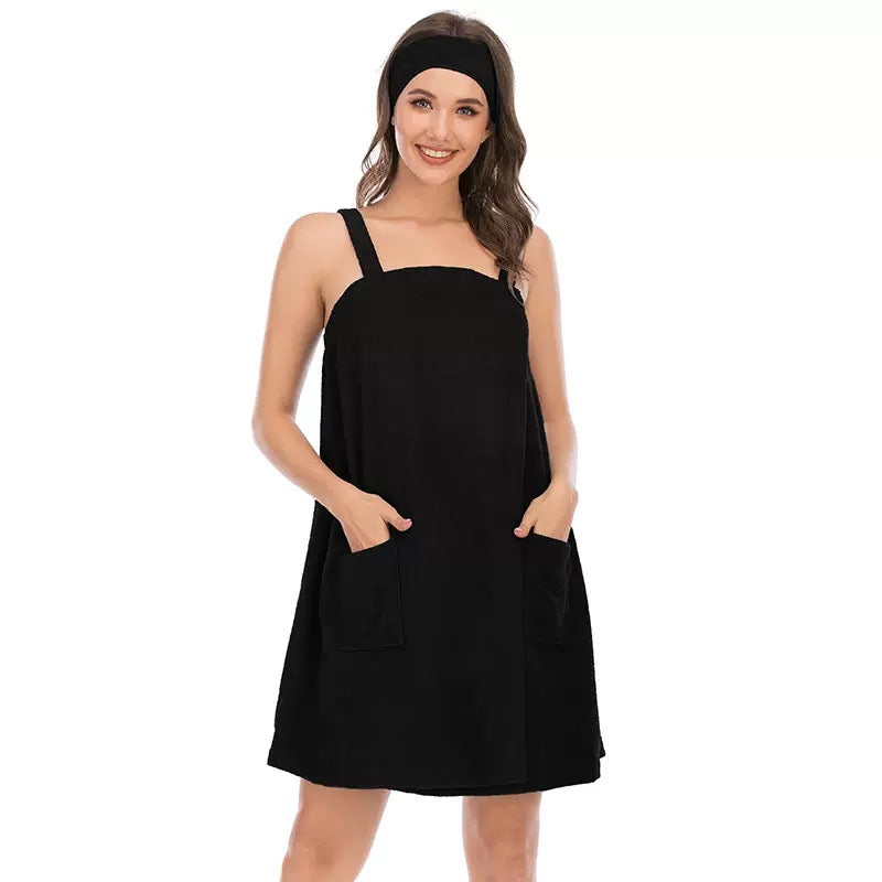 DrapÔfil – La serviette-robe qui libère vos mouvements