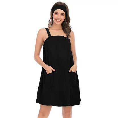 DrapÔfil – La serviette-robe qui libère vos mouvements
