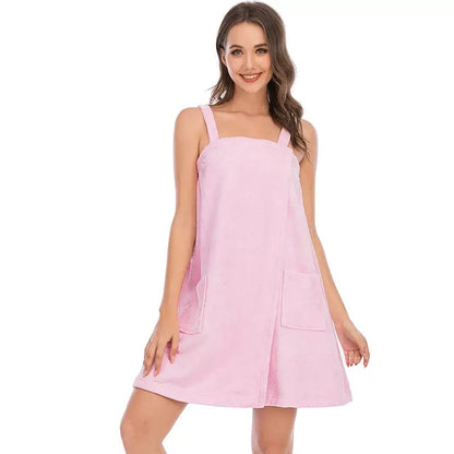 DrapÔfil – La serviette-robe qui libère vos mouvements