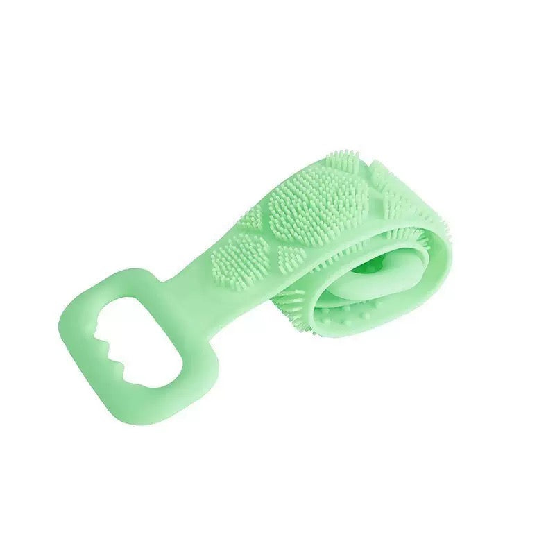 PuraSkin 360 – L'accessoire de douche double face pour exfolier et masser votre corps