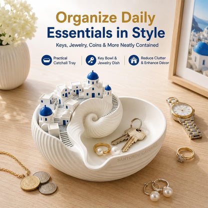 Santorini Charm Pro – Le bol vide-poches élégant pour sublimer votre intérieur