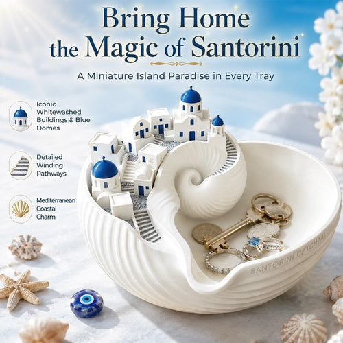 Santorini Charm Pro – Le bol vide-poches élégant pour sublimer votre intérieur
