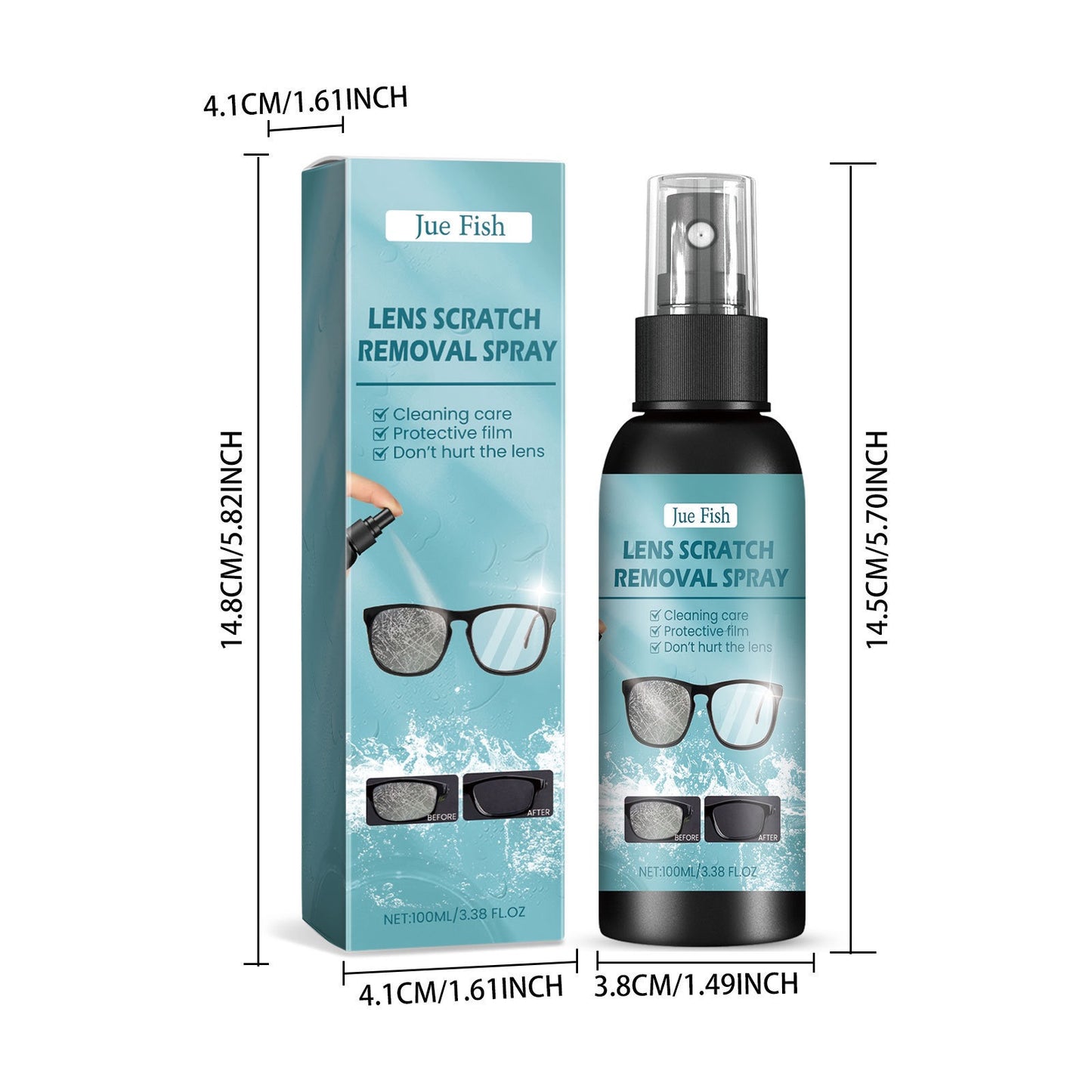 LensClear – Le spray réparateur anti-rayures pour tous vos verres