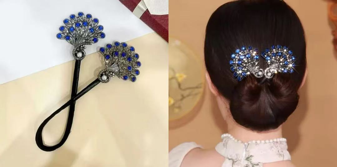 ChignonChic – L'accessoire de coiffure idéal pour créer un look élégant et lumineux en quelques secondes sans effort